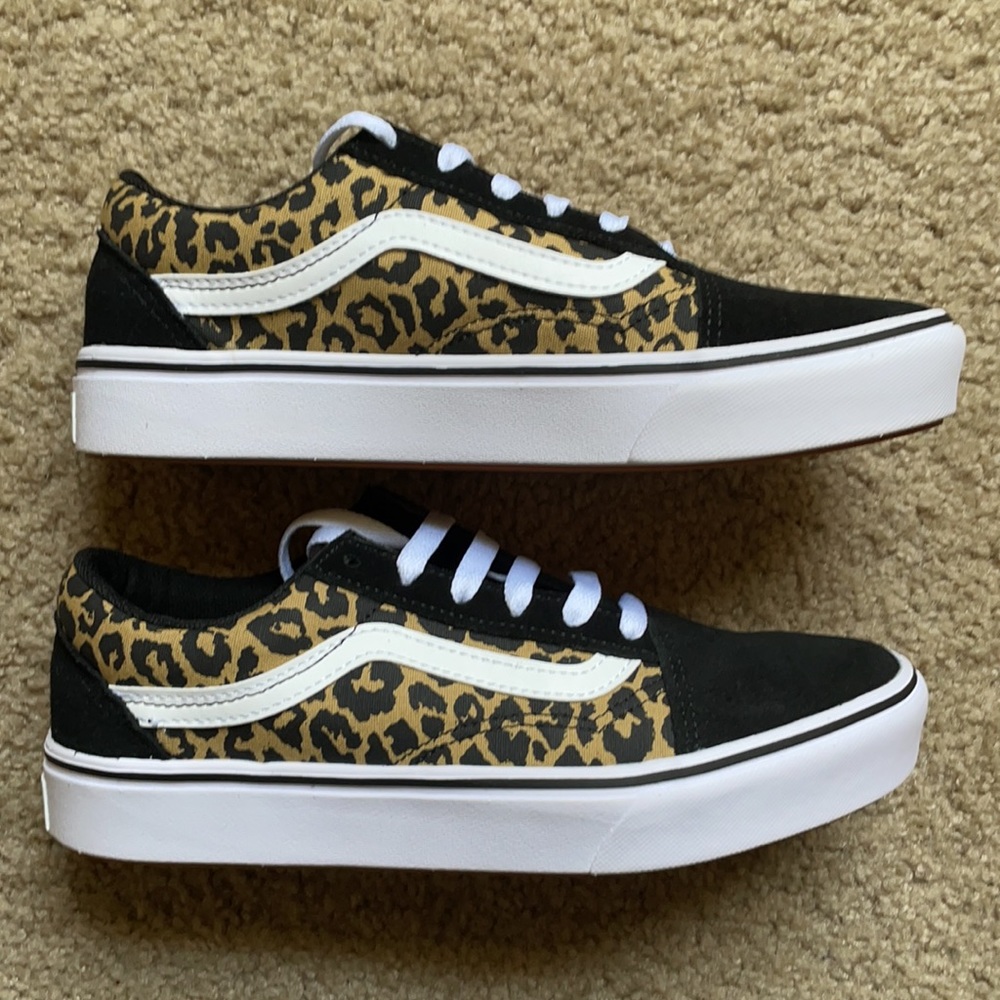 Cheetah print vans